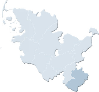 Karte Kreis Herzogtum Lauenburg 