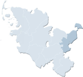 Karte Kreis Ostholstein
