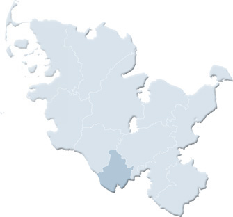 Karte Kreis Pinneberg